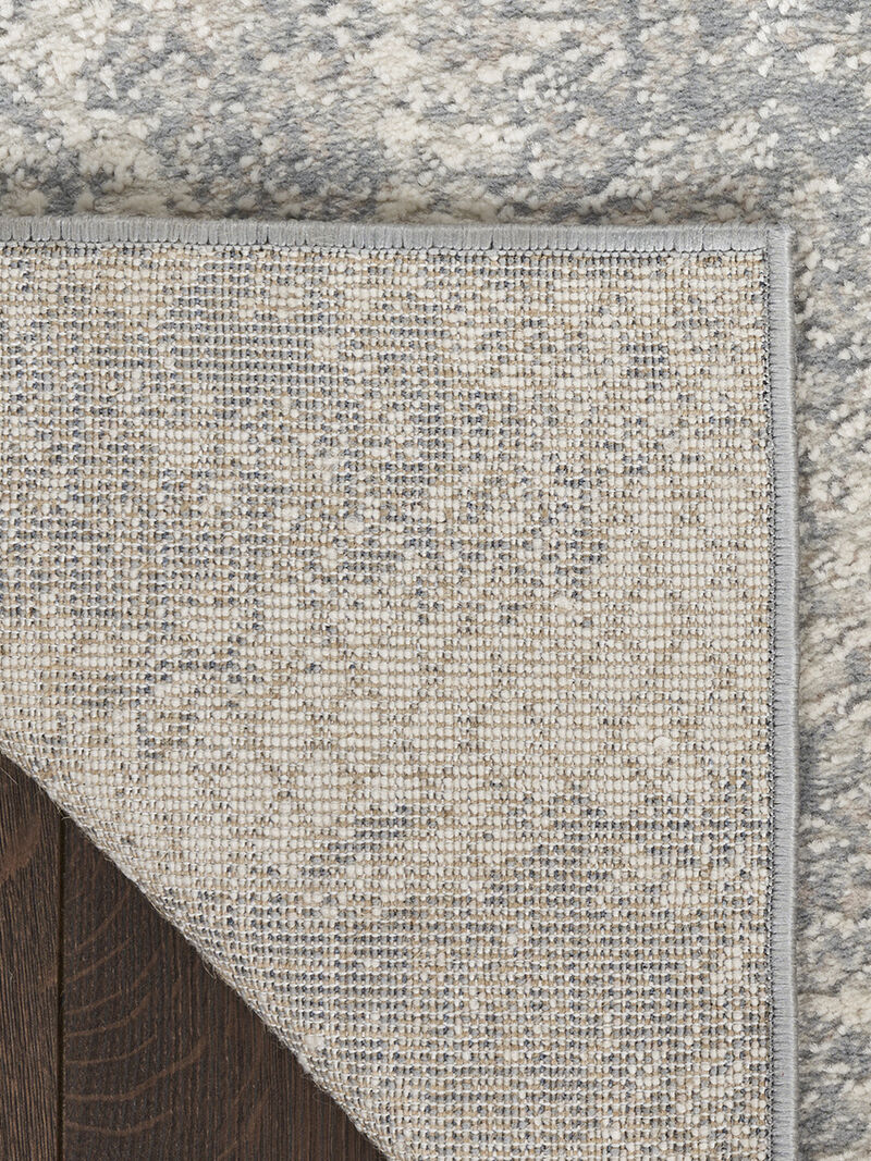 Exhale EXL01 Light Gray 5'3" x 7'3" Rug