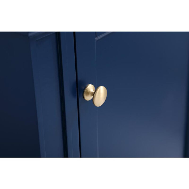 Elegant Kitchen and Bath 21 inch Single bathroom vanity in blue