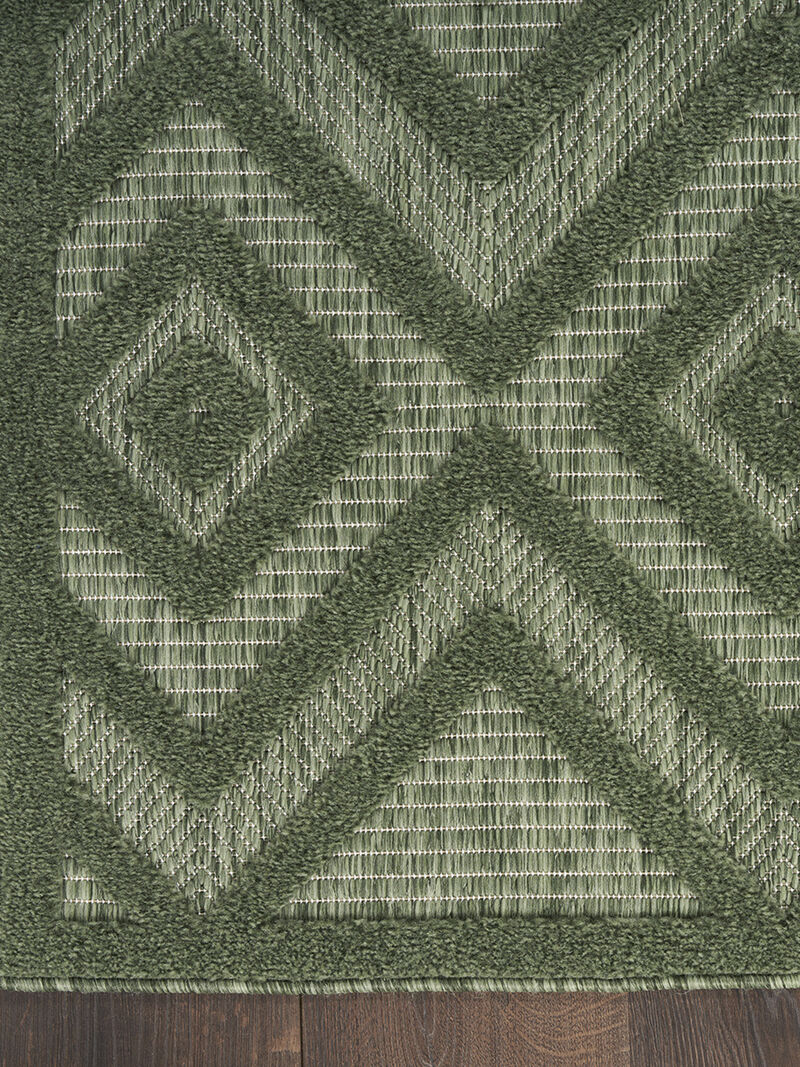 Versatile NRV01 Green 10' x 14' Rug
