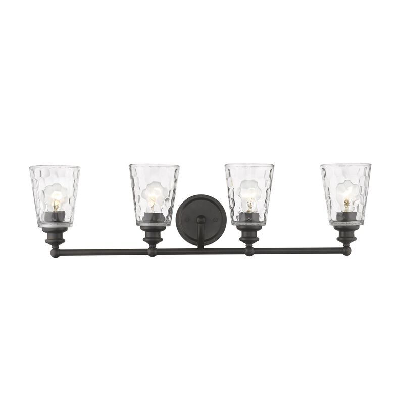 Hivvago Mae 4-Light Oil-Rubbed Bronze Vanity