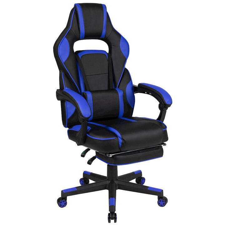 Flash Furniture X40 Gaming Chair Racing Computer Chair - Black/Purple