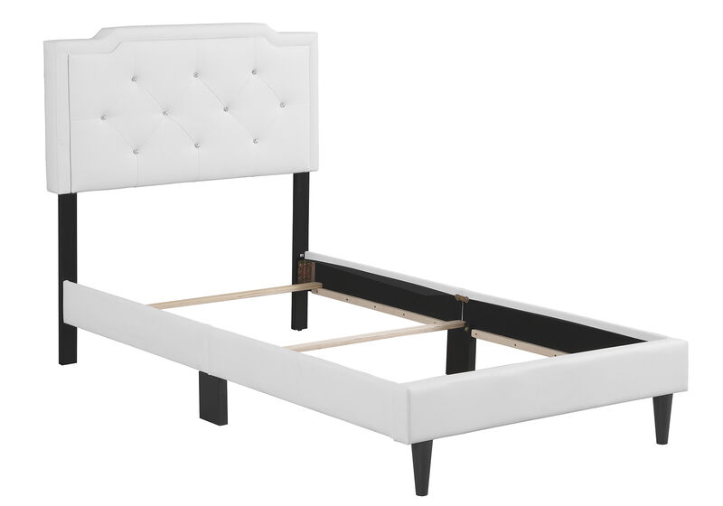 Deb Jewel Tufted Twin Panel Bed