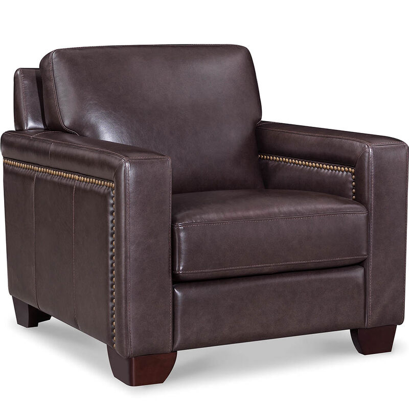 Alice 100% Top Grain Leather Chair