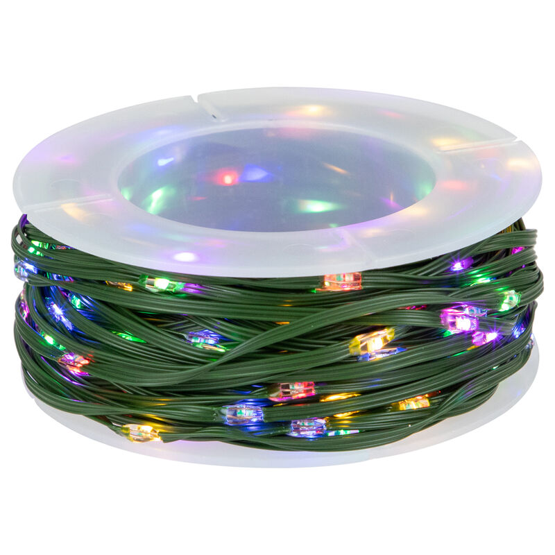 200ct LED Multi-Function Color Changing Christmas Fairy Lights  64.5ft Green Wire