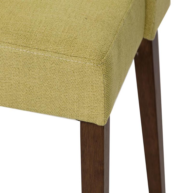 Liberty Furniture Space Savers Nido Chair - Green (RTA)-Set of 2 in Satin Walnut image number 3