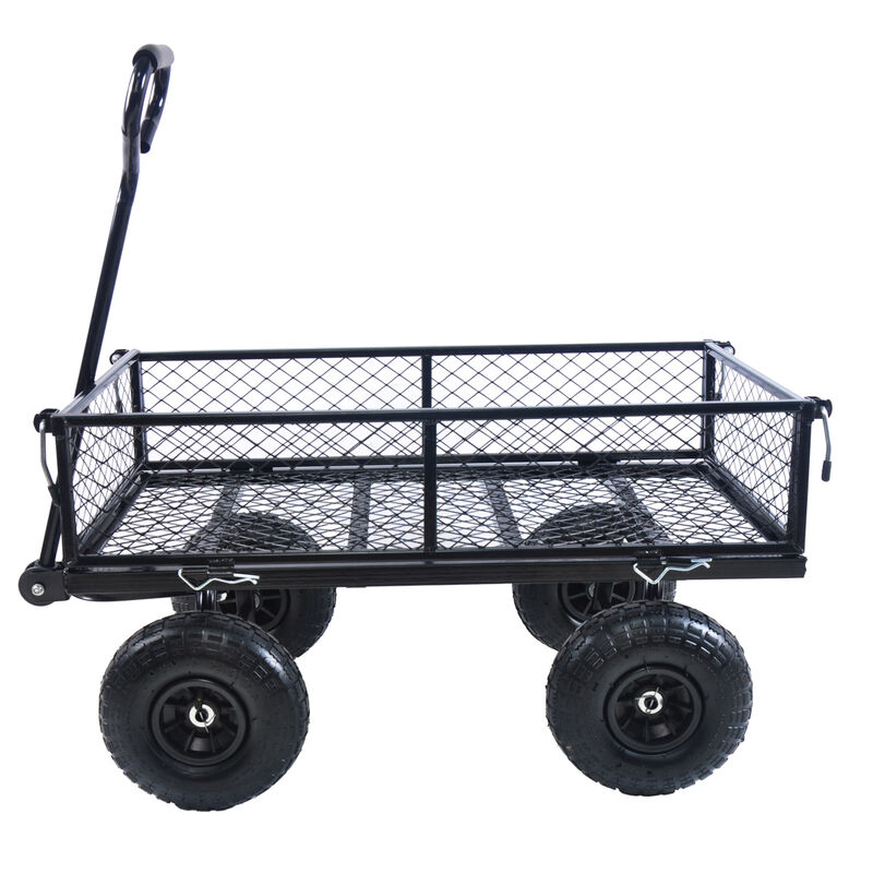 Wagon Cart Garden Cart Trucks Make It Easier To Transport Firewood Tc1840Bkg