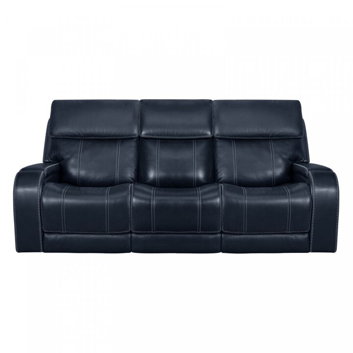 Glenwood Sofa w/Power Recline, Power Head Rests & Power Lumbar (Lay Flat)