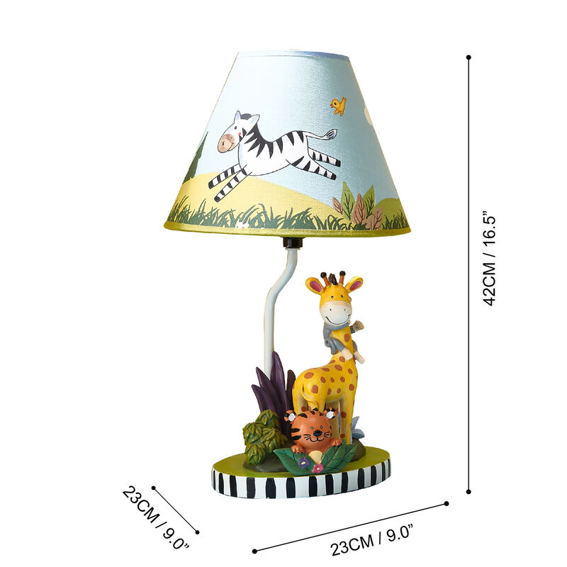 Kids Sunny Safari Table Lamp, Multi image number 4