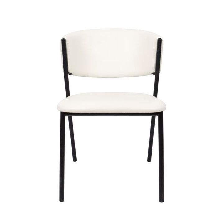 Drift White Side Chairs (Set of 4)