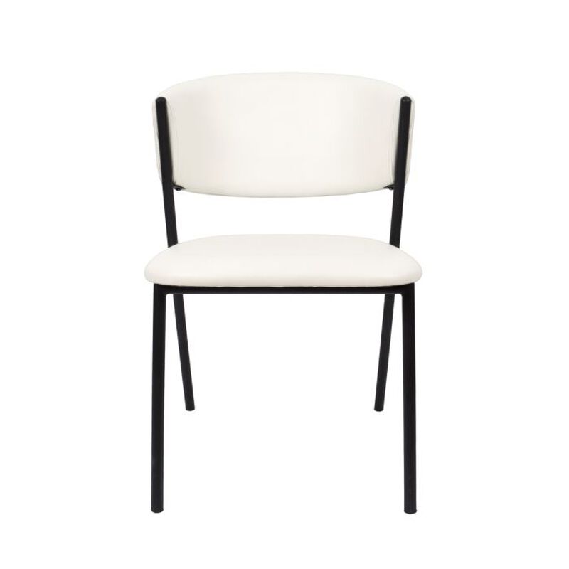 Drift White Side Chairs (Set of 4) image number 0