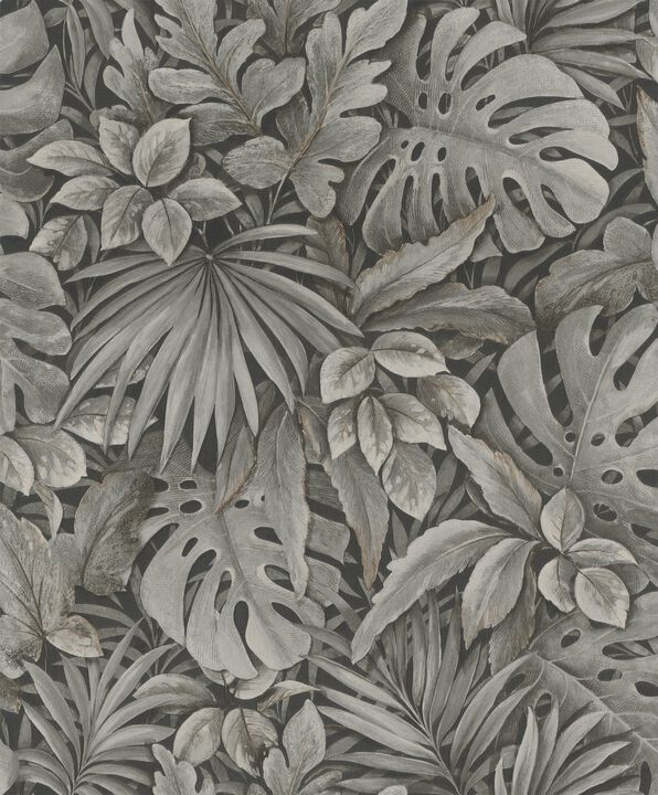 Eden Jungle Leaves Beige Wallpaper EN3330714