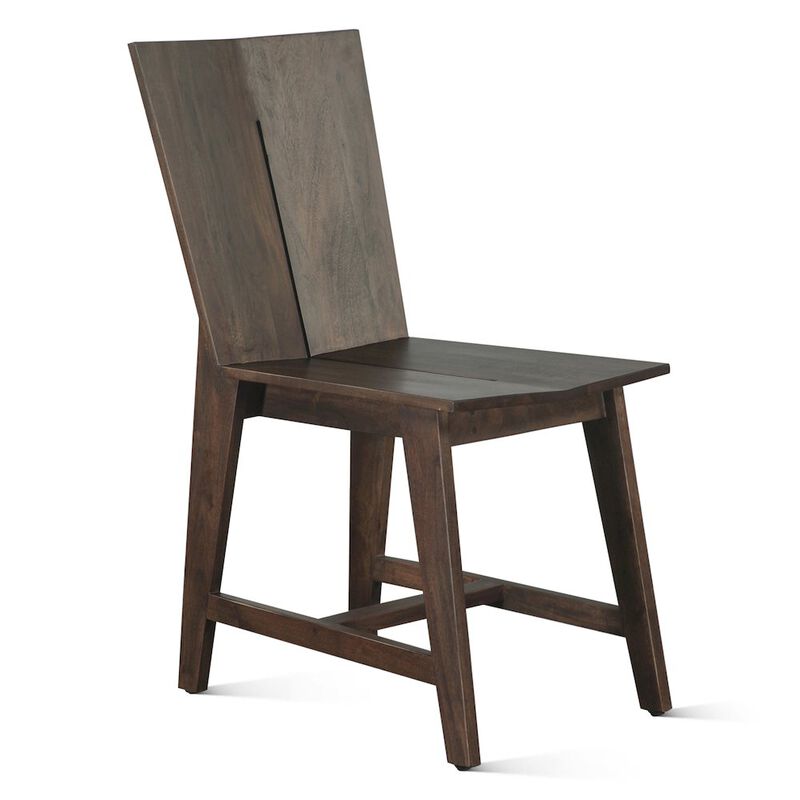 World Interiors Acadia Dining Chair in Coffee Bean image number 1