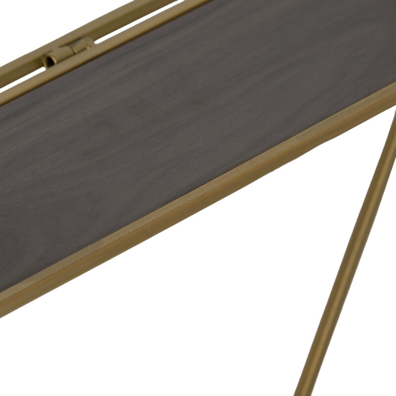 S/3 Hex Folding Wall Shelf image number 5