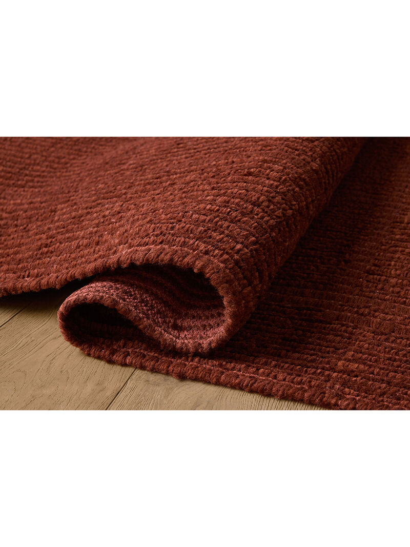 Greenwich GRN01 Merlot 9'6" x 13'6" Area Rug by Jeremiah Brent x Loloi
