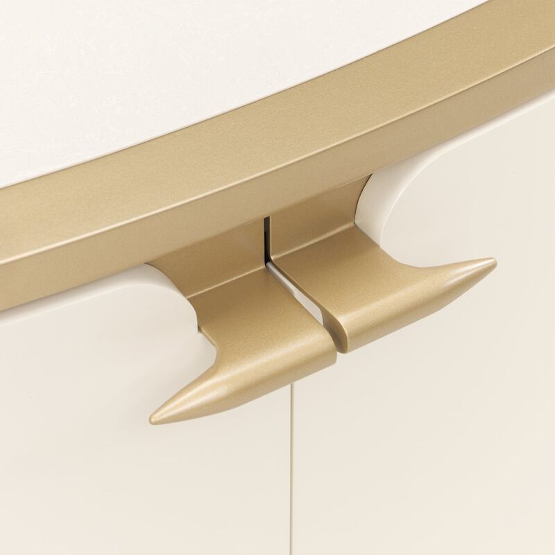 Michael Amini La Terrazza Sideboard - Creamy Pearl