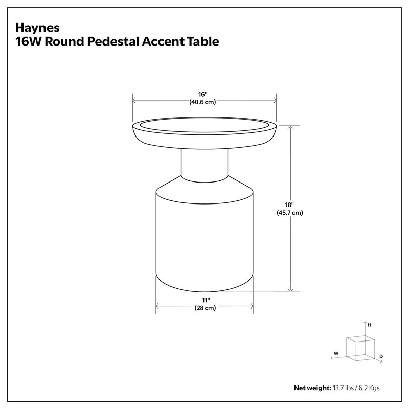 Simpli Home Haynes Wooden Accent Table image number 8