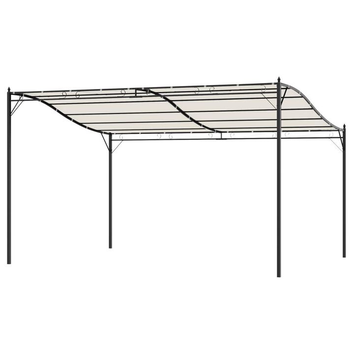 Hivvago 10x13 Patio Pergola Gazebo with Drainage Canopy