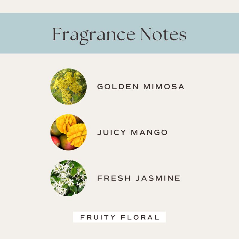 Garden Party Candle &ndash; Fruity Floral Scent | Soy Coconut Wax