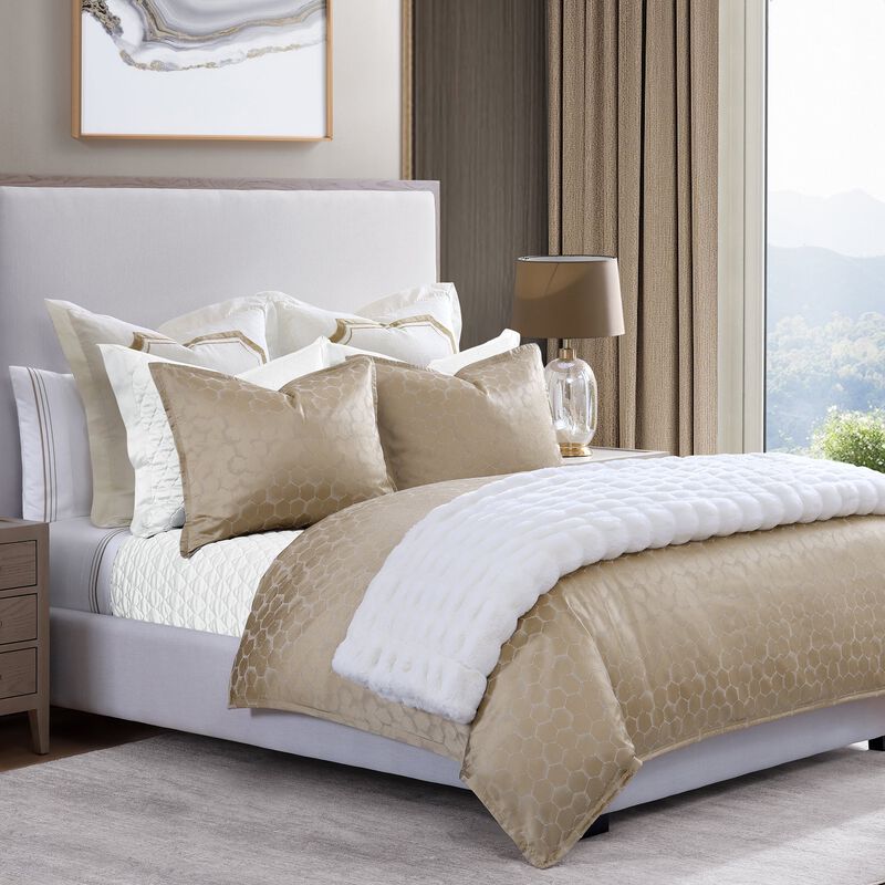 Honeycomb King Comforter Set image number 2