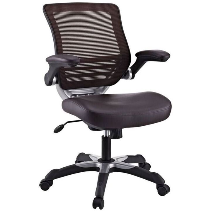 Hivvago Modern Back Ergonomic Office Chair  with Flip-up Arms