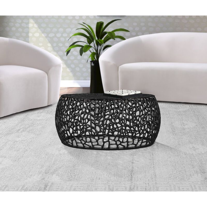 Meridian Furniture Priya Black Coffee Table