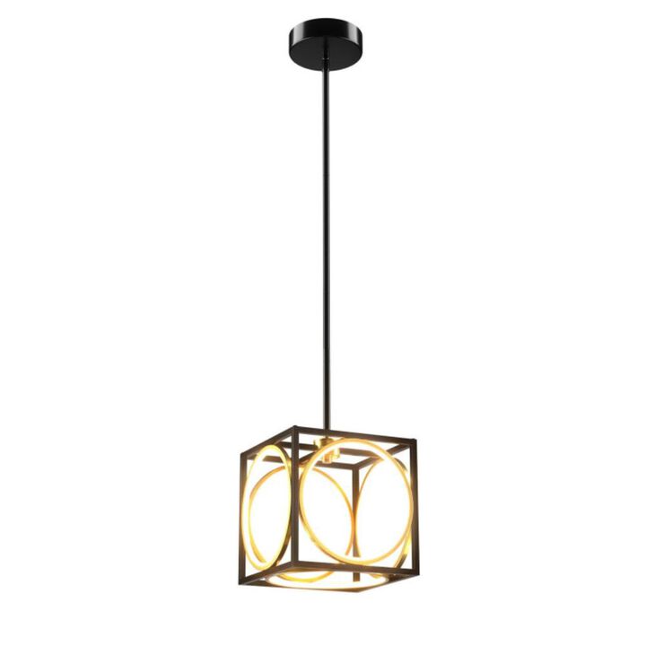 Hivvago Modern LED Pendant Light with 42 Inches Adjustable Suspender