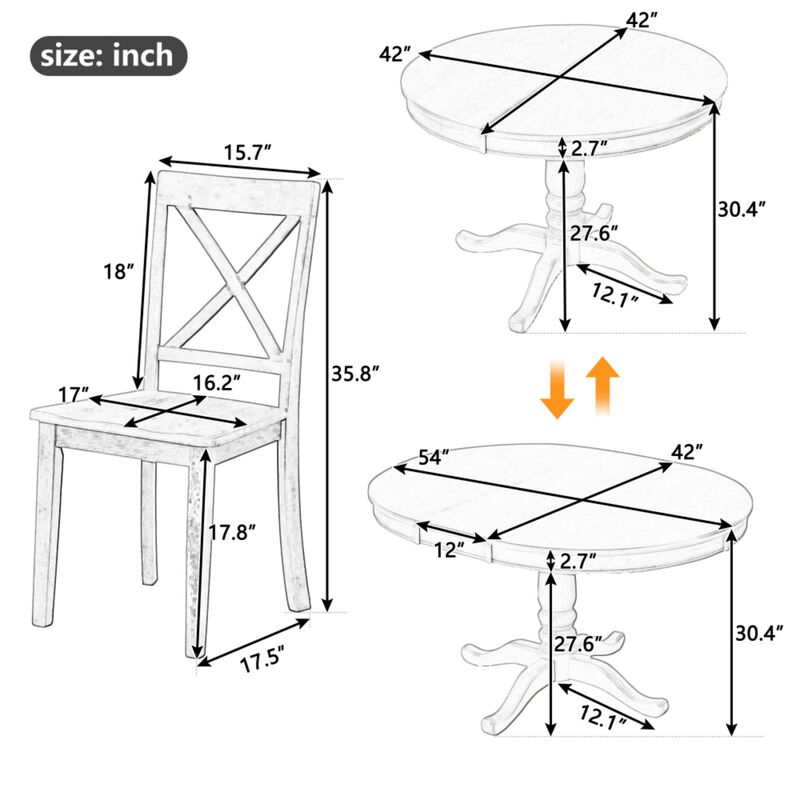 Kolhet Modern Dining  Set image number 9