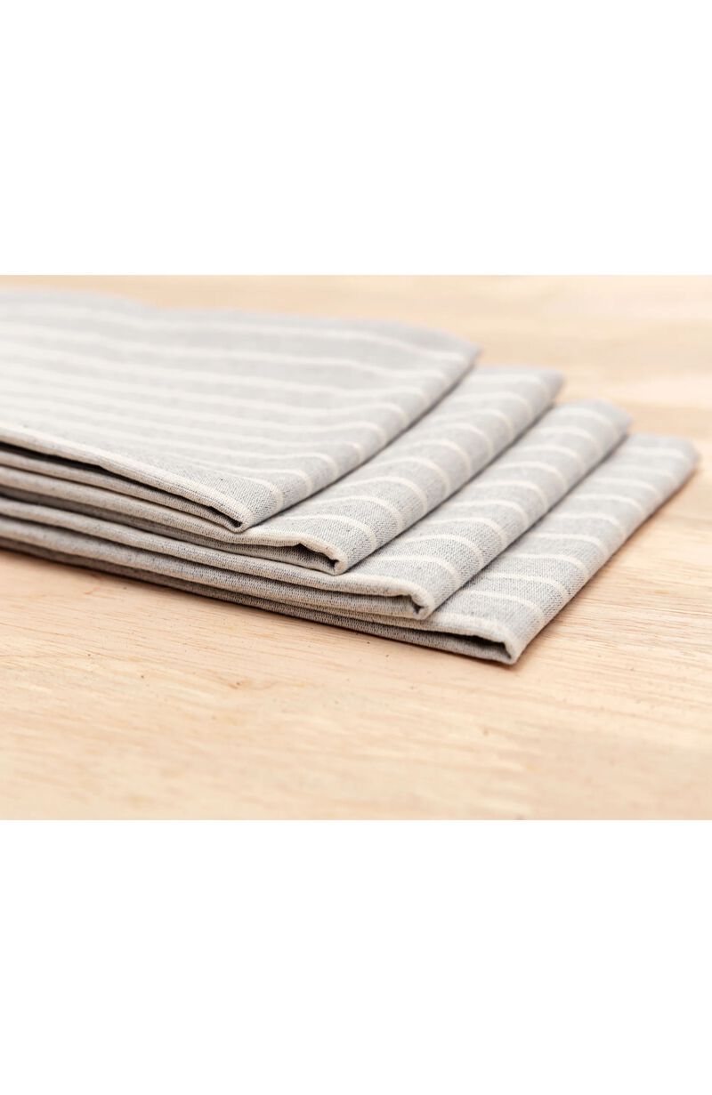 Striped Cotton Napkin - Set of 4