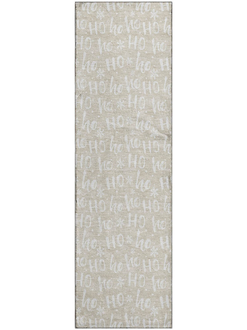 Merry & Bright MY22 Beige 2'3" x 7'6" Rug image number 0