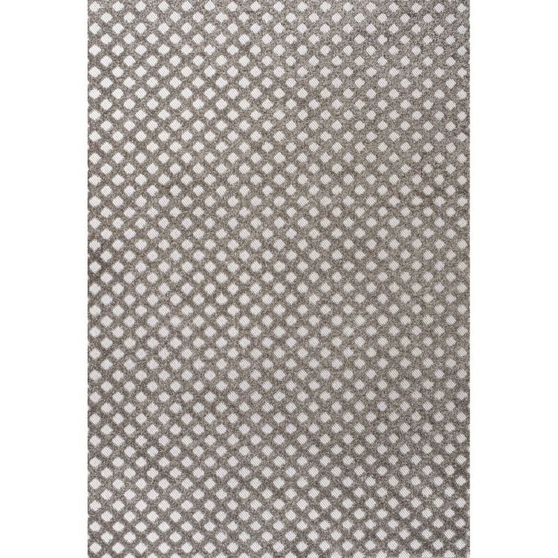 Rabat High-Low Pile Mini Diamond Trellis Area Rug