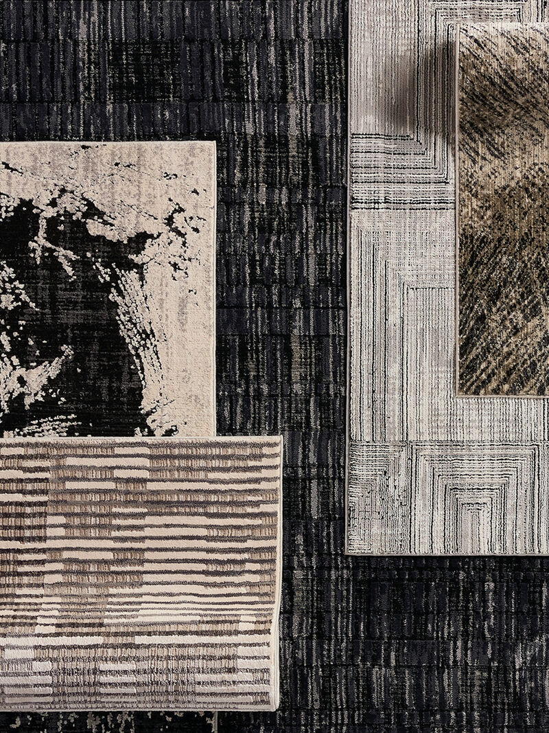 Graphite Dusk 8' x 10' Rug by Vibe