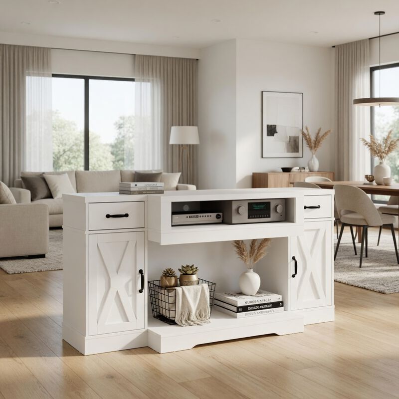 Kriges Farmhouse TV Stand image number 8