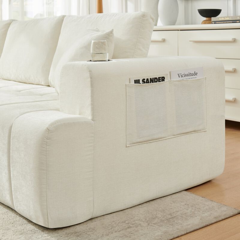 Jigipt L-Shaped Sectional Sofa image number 5
