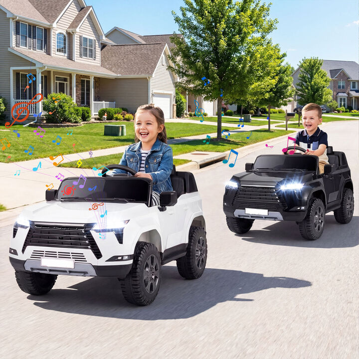 24V 4WD Kids Ride On Vehicle with Remote Control for Yard and Garden Play
