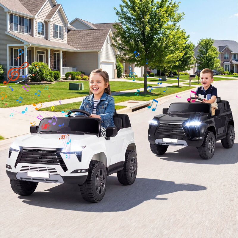 24V 4WD Kids Ride On Vehicle with Remote Control for Yard and Garden Play image number 1