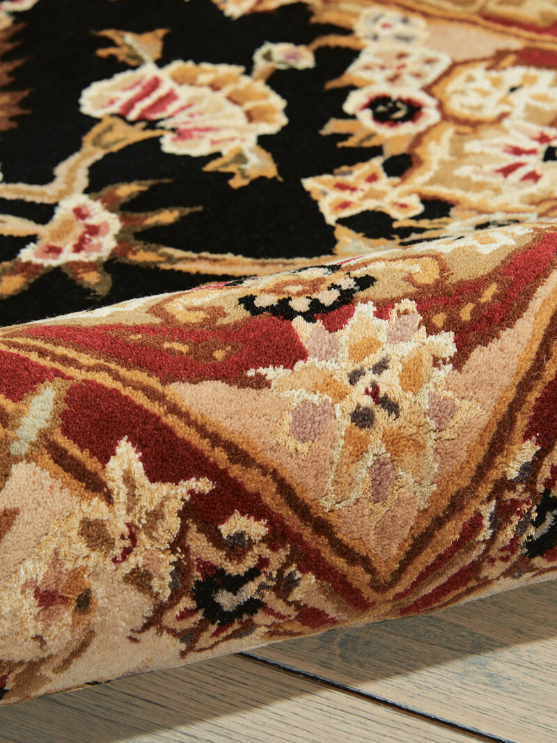 Nourison 2000 2028 Black 2'3" x 8' Rug