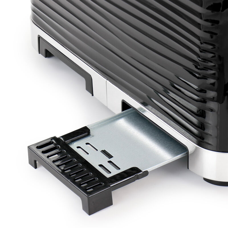 Russell Hobbs Retro Style 4 Slice Toaster in Black