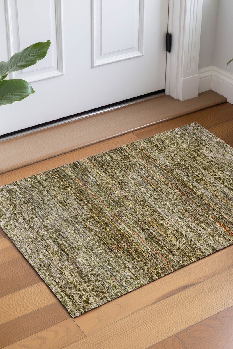 Vico VC8 Olive 9' x 12' Rug image number 2