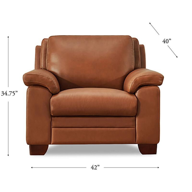 Magnum Top Grain Leather Chair