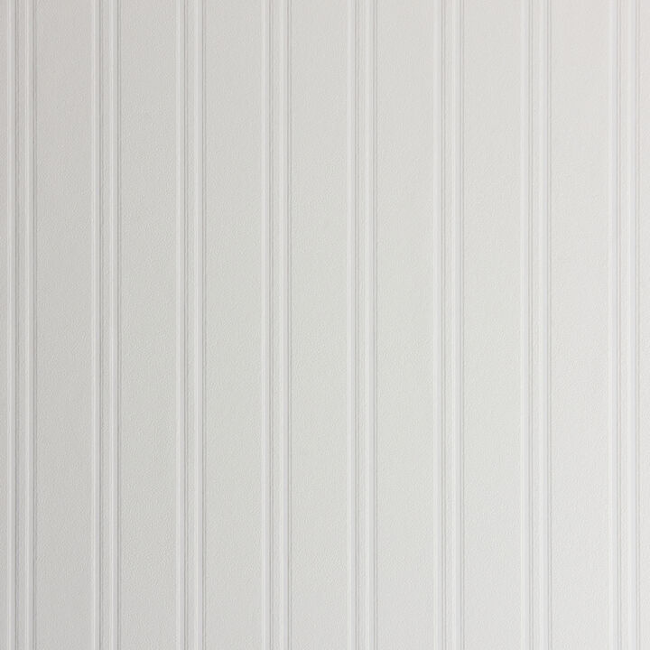 Murph White Beadboard Paintable Wallpaper (Set of 2)