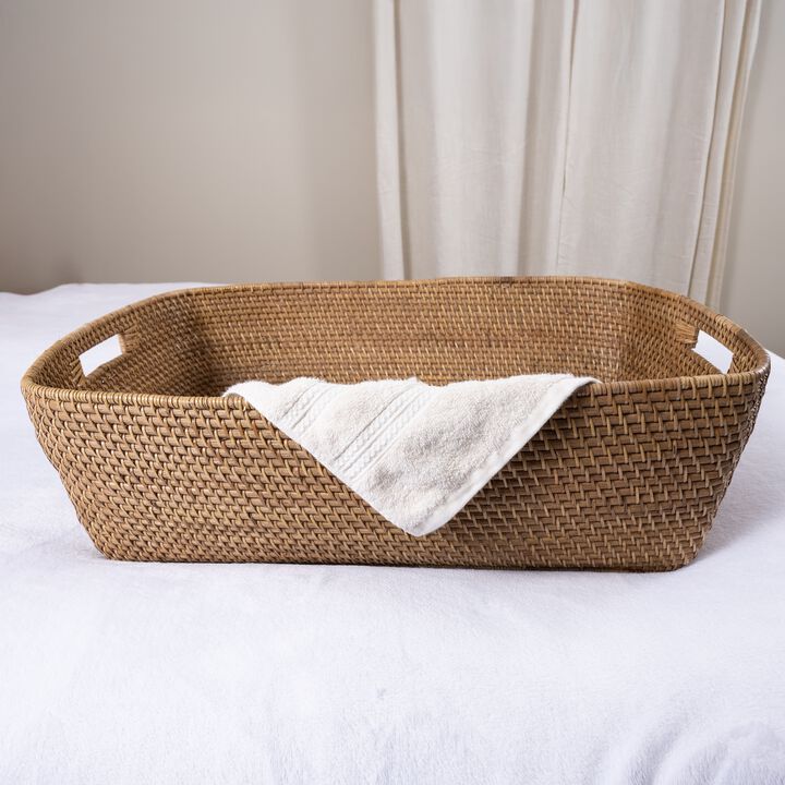 Saboga Home&trade; Rectangular Oblong Storage Basket