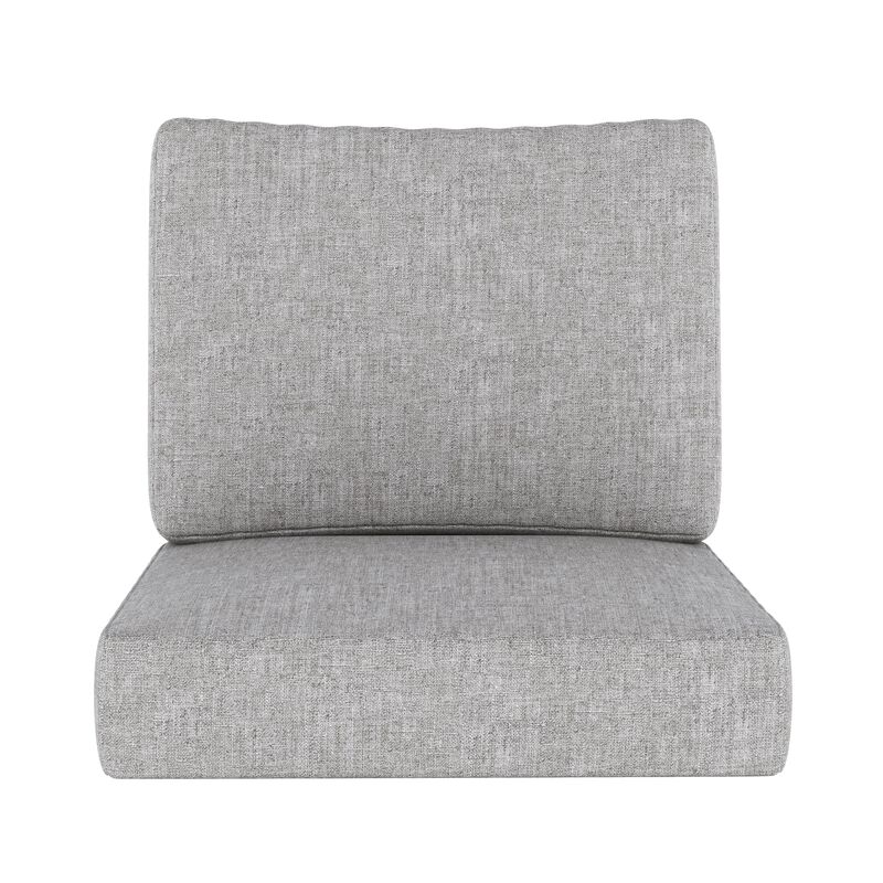 Outdoor/Indoor Sunbrella 24 x 24 x 5 Deep Seating Seat/Back Cushion