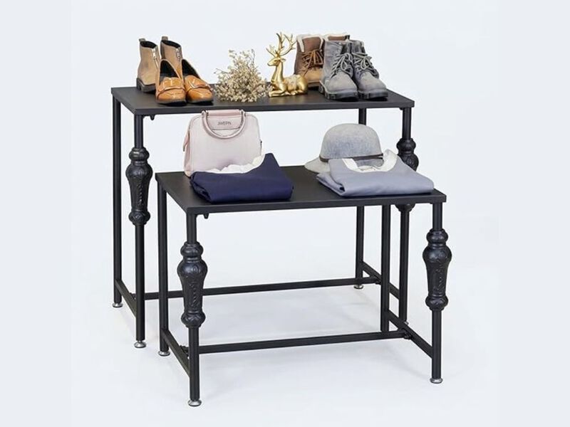 Retail Industrial Display Table 2 Piece Clothing Shoe Boutique Store image number 1