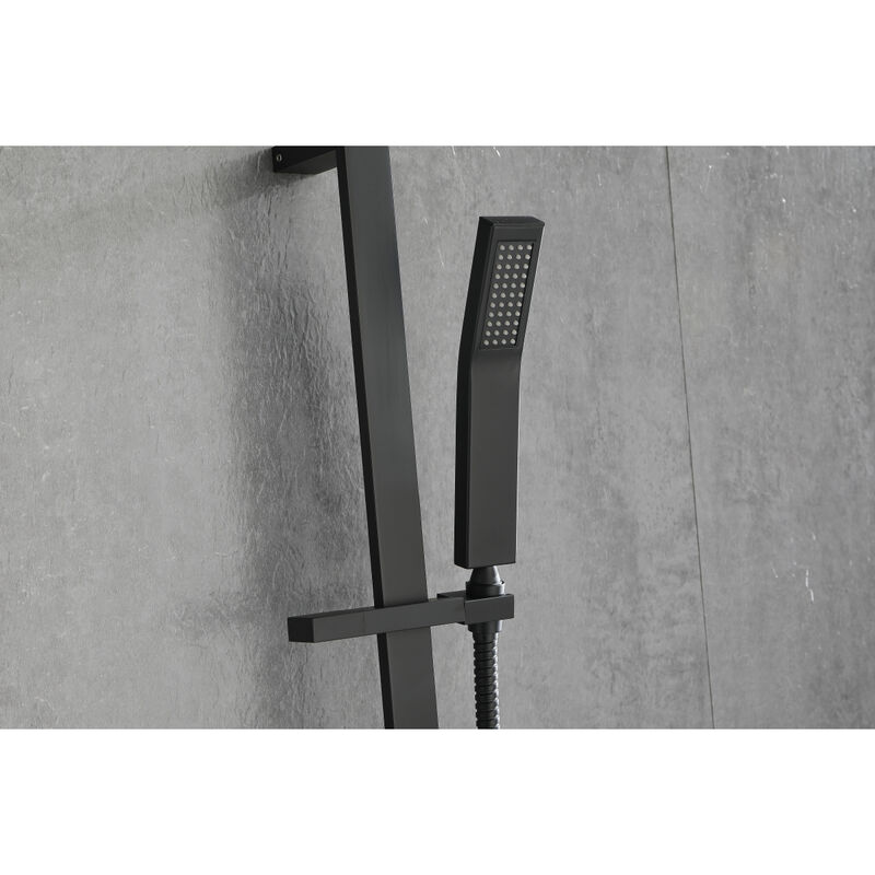 Eco-Performance Handheld Shower With 28-Inch Slide Bar And 59-Inch Hose