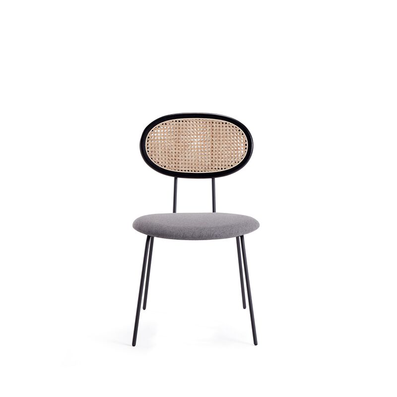 Jardin Black Dining Chairs (Set of 4)