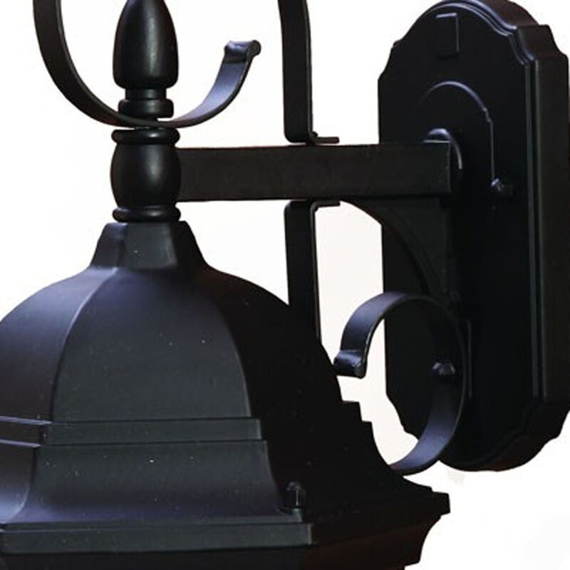 Wall-Mounted Swing Arm Lantern Light &ndash; Elegant Hanging Exterior Lighting for Home Entrances