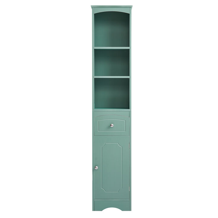 Merax Classic Freestanding Bathroom Storage Cabinet with Drawer