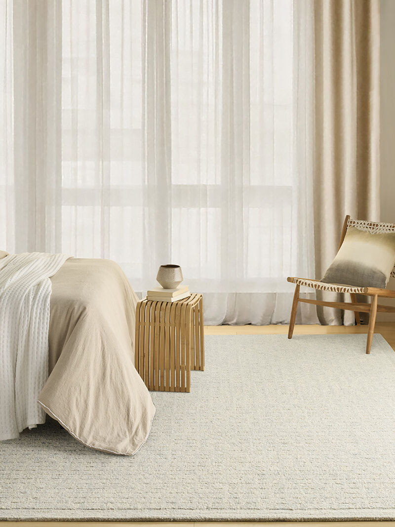 Pure Grids PGR01 Light Blue 7'9" x 9'9" Rug