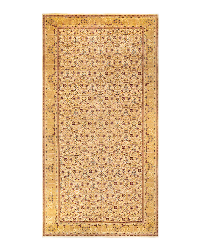 Mogul, One-of-a-Kind Hand-Knotted Area Rug  - Ivory, 8' 1" x 16' 3" image number 1