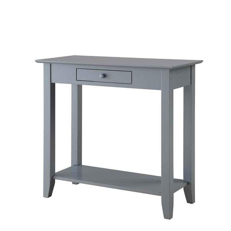 Convience Concept, Inc. American Heritage Hall Table with Drawer and Shelf